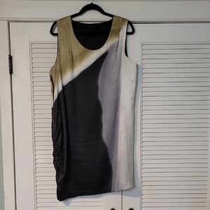 The Limited Black and Gray Dress